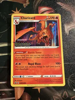 Charizard - (Prerelease) SWSH066 SWSH: Sword & Shield Promo Cards Holo - Image 2