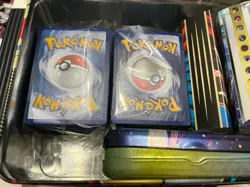 Pokemon Card Lot 170 +cards Box , Card Album, Small Card Holder,2McD’s Unopen - Image 2