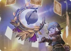Astrologian's Planisphere - Art Card Final Fantasy: Art Series NM MTG - Image 1