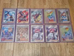 Lot of 10 Pokemon TCG Cards Trainer, Alt Art, Holos, Promos - Image 1