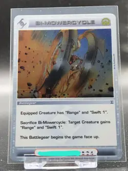 Chaotic Card : Bi-mowercycle Alliances Unraveled Rare Battlegear - Image 1