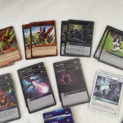 Bakugan Battle Brawlers Planet Cards Only Lot of 52 Foil Dragonoid Maximus - Image 3