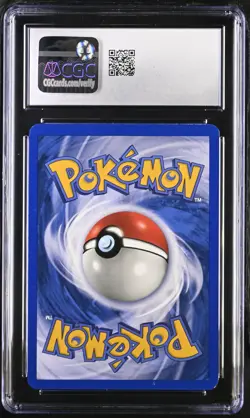 CGC 9 MINT Ditto 1999 Fossil 3/62 Holo Pokemon Card psa - Image 2