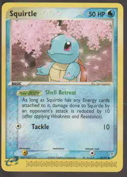 Squirtle 46/95 NM Team Magma vs Team Aqua Vintage Pokemon TCG CCG Cards 2004 - Image 1