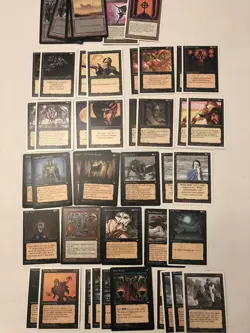Mtg 60 Card Black Deck Magic The Gathering Lot8 - Image 1