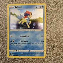 Pokemon Card TCG Keldeo SWSH Astral Radiance 045/189 Holo Promo Cosmos Rare NM - Image 1