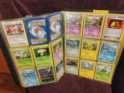 Pokemon TCG 150 + Cards in Old Binder plastic sleeves - Image 4