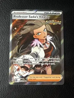Professor Sada's Vitality 239/182 Full Art NM/M Paradox Rift Pokemon Card - Image 2
