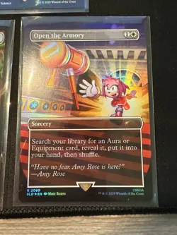 LOT 3: Sonic The Hedgehog Secret Lair 5 CARDS - Image 3
