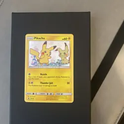 Pikachu SM162 Sm Holo Promo Rare Pokemon Card TCG - Image 1
