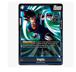 Vegito FB04-046 Tournament Promo Dragon Ball Fusion World Card - Image 1