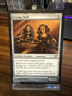MTG Creepy Doll Innistrad 220/264 Regular Rare - Image 1