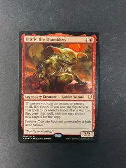 Krark, the Thumbless - Commander Legends - Magic the Gathering - MTG - Image 1
