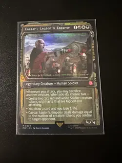 Caesar, Legion's Emperor Showcase Foil PIP - Image 1