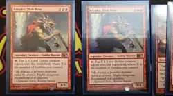 MTG Custom Budget Casual Modern Mono Red Krenko Goblins Deck w/DeckBox & Sleeves - Image 2