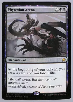 Phyrexian Arena - Foil - 728 - Foundations (FDN) MTG - Image 1