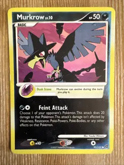 Murkrow 95/132 Secret Wonders Reverse Holo HP Pokemon Card - Image 1