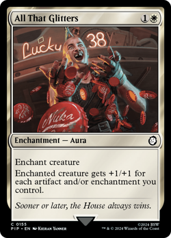 All That Glitters #155 | Near Mint | Fallout Magic MTG - Image 1