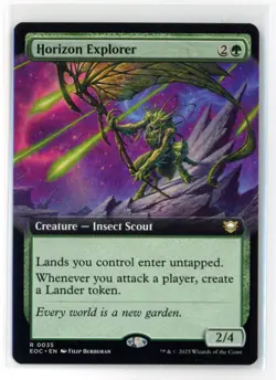 MtG EoC Horizon Explorer #35 Extended Art Non-Foil - Image 1