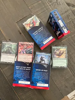 SDCC 2025 Magic The Gathering x Spider-Man Welcome Deck Set (4) - Image 2