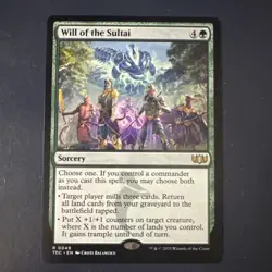 Will of the Sultai (Extended Art) Commander: Tarkir: Dragonstorm Regular - Image 1