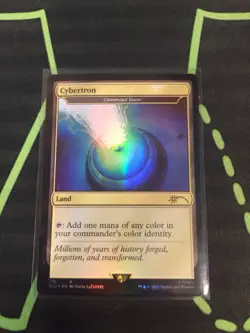 MTG Magic The Gathering Cybertron LP Foil SLD Transformers Secret Lair - Image 1