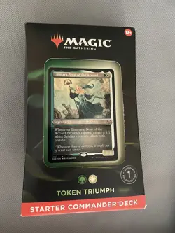NEW! Magic the Gathering MTG Starter Commander Deck TOKEN TRIUMPH - Image 1