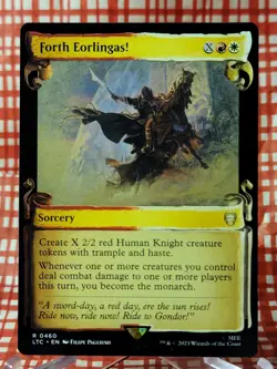 Forth Eorlingas! SHOWCASE SCROLLS, The Lord of the Rings, MTG NM/M - Image 1