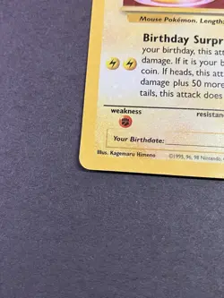 Birthday_______’s Pikachu #24 NM 2 Card Lot Celebrations Pokemon TCG - Image 5