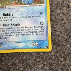 Swampert 5/17 Holo Rare Pop Series 1 NM Pokemon Card TCG - Image 4
