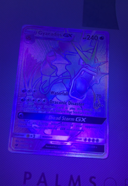 Gyarados GX 112/111 Rainbow Secret Rare Holo Crimson Invasion - Pokemon Card TCG - Image 2