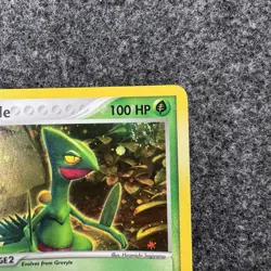 Sceptile 4/17 Holo Rare POP Series 1 Pokemon Card Swirl - Image 3