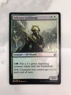 Selesnya Guildmage Foil MTG Magic the Gathering Card NM Near Mint MM2 - Image 1