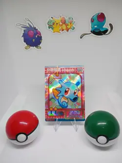 HORSEA-QR011-NM+-Pokemon-EiF (Elf) Baby-NON-TCG Collectible Card-Chinese-Holo - Image 1