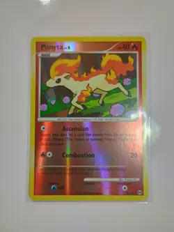 Ponyta 46/99 Arceus Reverse Holo NM/LP+ Vintage Reverse Holo Pokemon Card TCG - Image 2