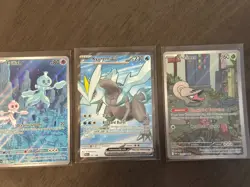 Pokemon Cards LOT of 3: Frillish Full ART, Kyurem EX, Shelmet Art - NM CONDITION - Image 1