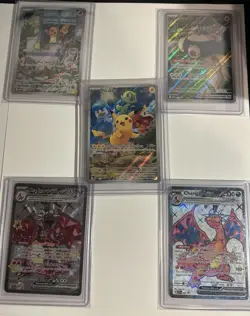 Lot Of 6 Scarlet And Violet Black Star Promo ex Cards - Image 1