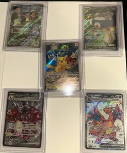 Lot Of 6 Scarlet And Violet Black Star Promo ex Cards - Image 2