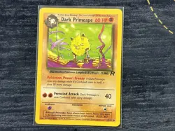 Dark Primeape 43/82 Team Rocket Regular Pokemon Card NM - Image 1