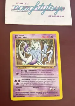 Pokemon Mewtwo TCG Legendary Collection Card 29/110 - Image 2