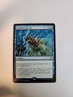 2015 Wizard Coast Magic The Gathering Modern Masters Hurkyls Recall 48 Game Card - Image 3