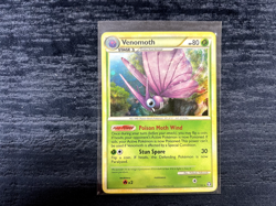 Venomoth 11/102 HGSS Triumphant Holo Rare Pokemon Card NM/LP - Image 1
