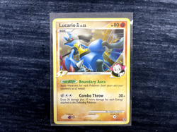 Lucario GL 8/111 Rising Rivals Holo Rare Pokemon Card NM/LP - Image 1