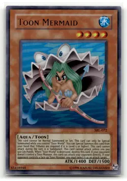 Toon Mermaid SRL-072 Unlimited Ultra Rare Spell Ruler NM - Image 1
