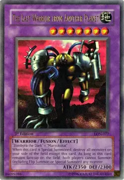 The Last Warrior from Another Planet LON-077 Labyrinth of Nightmare Unlimited NM - Image 1