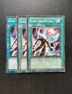 Yu-Gi-Oh - Soul Absorbtion 3X - Full Playset - Image 1