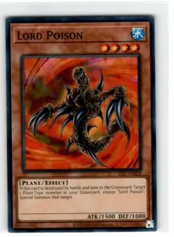 Yu-Gi-Oh! Lord Poison Common IOC-EN028 Lightly Played Unlimited - Image 1
