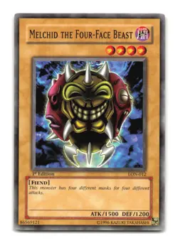Melchid the Four-Face Beast - LON-012 1st Edition - YuGiOh-LP - Image 1