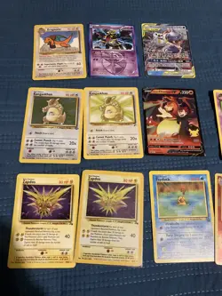 Vintage 20 Pokemon Card Lot Reverse Charizard Dark Slowbro Promo Mewtwo RARE - Image 2