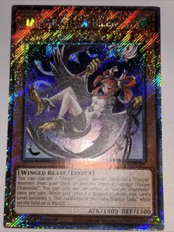 Harpie Channeler 1st Edition Platinum Secret Rare RA04-EN207 Yu-Gi-Oh! - Image 1